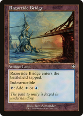 Ponte de Marcortante / Razortide Bridge - Magic: The Gathering - MoxLand